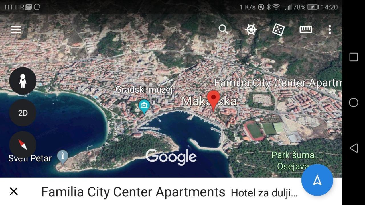 Palladium II City Center Apartments Makarska Exterior foto